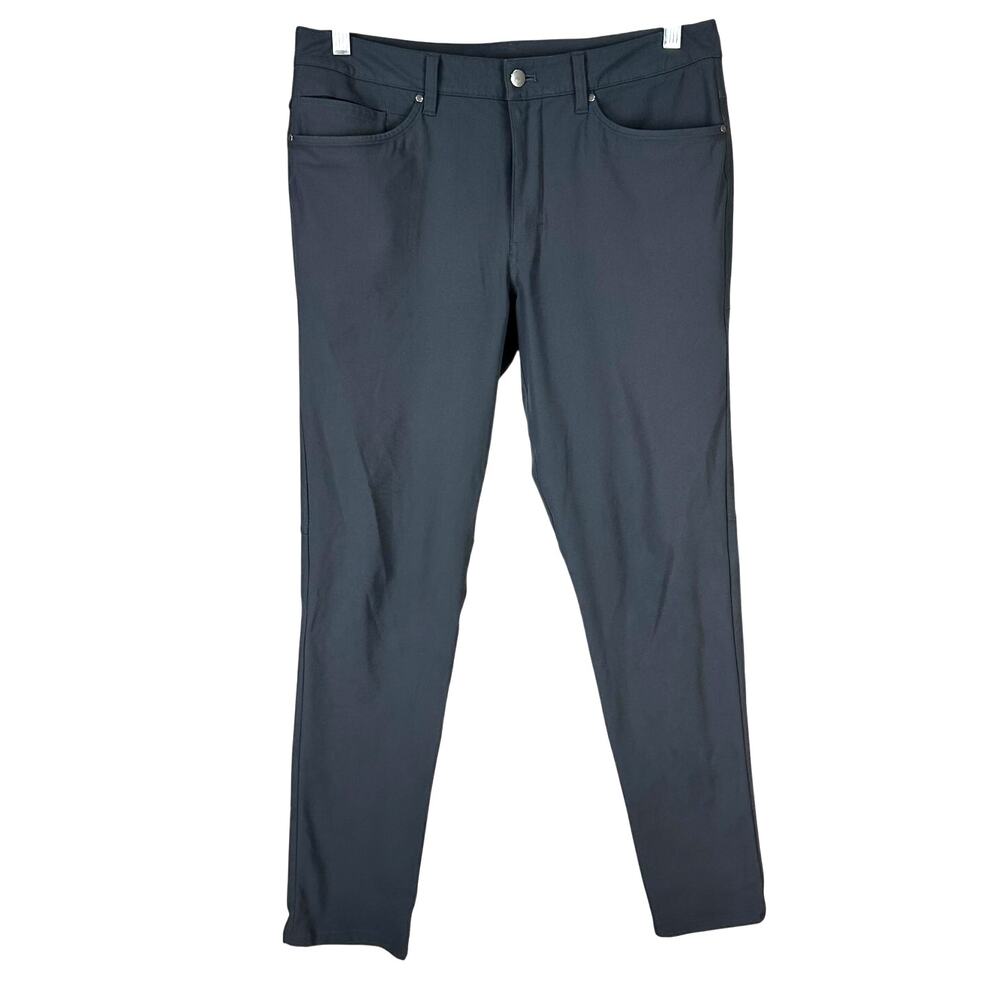 Lululemon ABC Pant Slim Warpstreme Obsidian Men's Size 32 x 30 EUC